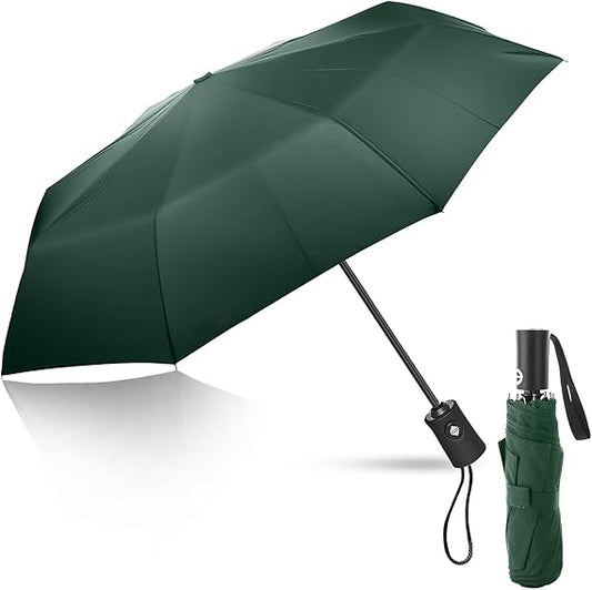 Automatic Open Close Compact Travel Umbrella