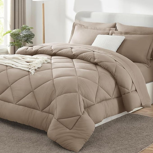 All-Season 7-Piece Comforter Bed Set